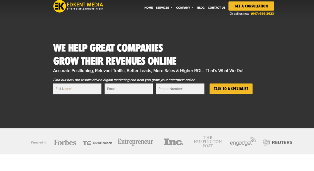EdkentMedia- digital marketing companies