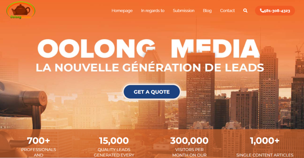 Oolong Media - seo companies in Quebec