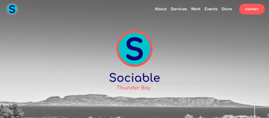 Social Thunder Bay - web development