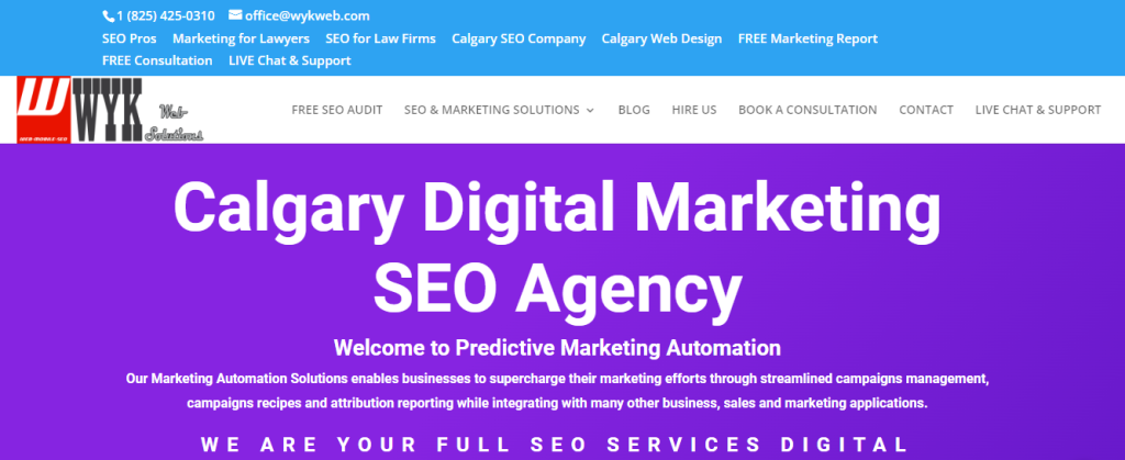 WYK Web Solutions - seo agencies