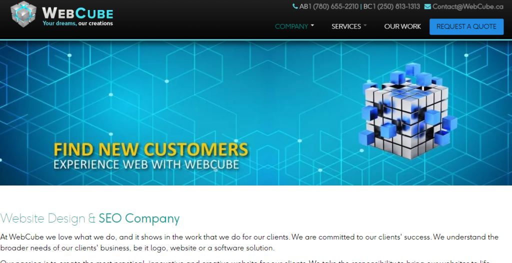 WebCube- seo companies in Victoria